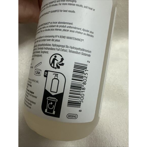 Authentic OLAPLEX BROAD SPECTRUM CHELATING TREATMENT 12.55 oz - Picture 4 of 4